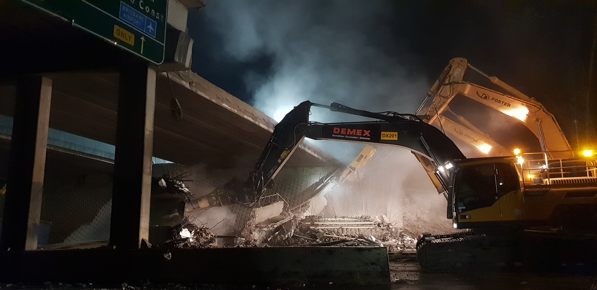BRIDGE DEMOLITION MILESTONE